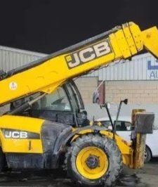 صورة اعلان : رافعات تلسكوبيه Jcbبوم لودر تلي هندر للايجار سفتي 17متر
