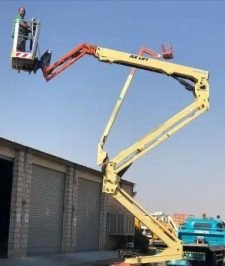 صورة اعلان : للإيجار مان لفت سيزر لفت رافعات شوكية كرينات