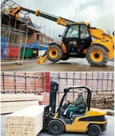 صورة اعلان : للإيجار رافعة شوكية سكين بوم فورك لفت