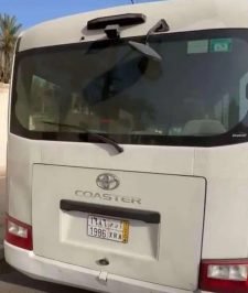 صورة اعلان : باص كوستر مستعمل ديزل 2019 بدون حوادث