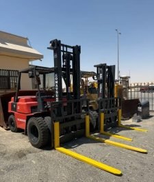 صورة اعلان : رافعات شوكية كوماتسو 5طن وباور طن ونص