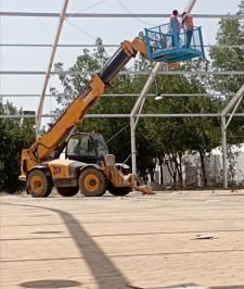 صورة اعلان : رافعات شوكيه بوم 2010 17متر للايجار في مكه وجده والطائف