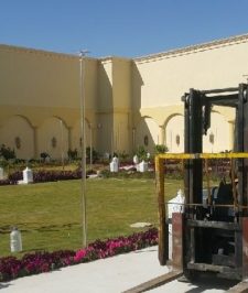 صورة اعلان : تأجير رافعات شوكيه وكرينات ج 0552005177