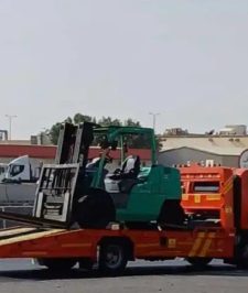 صورة اعلان : رافعات شوكيه للايجار تأجير فوركلفت شوكه سكينه رافعه سيزرلفت