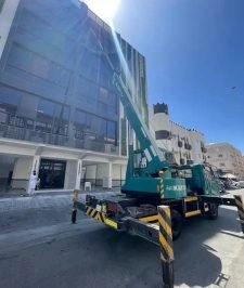 صورة اعلان : كرين ونش رافعه سلة باسكت صندوق رفع عمال