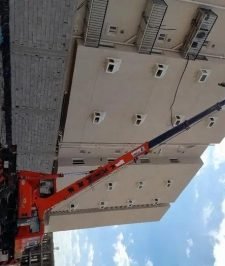 صورة اعلان : رافعه ونش كرين صندوق سله رفع عمال للإيجا