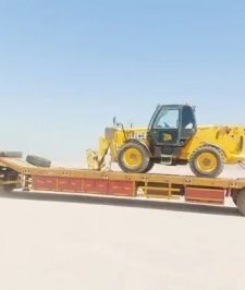 صورة اعلان : رافعة شوكية تلسكوب للإيجار لتوصيل