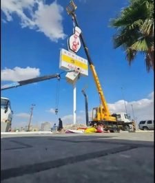 صورة اعلان : رافعه كرين ونش سله للايجار خميس مشيط ابها crane