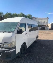 صورة اعلان : تأجير باصات تايوتا هايس سقف مرتفع بأسعار تنافسية