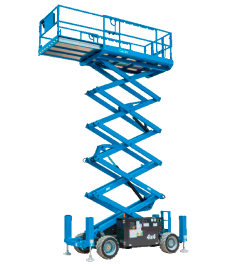 صورة اعلان : Scissor Lifts for Rent — Weekly • Monthly • Annual