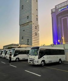 صورة اعلان : باصات كوستر للايجار حديثه نظاميه