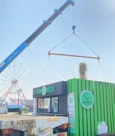 صورة اعلان : كرينات وسطحات بوم تراك للإيجار الشهري واليومي