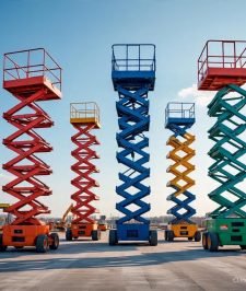 صورة اعلان : تاجير سقالات كهربائيه وروافع شوكيه