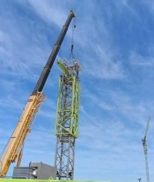 صورة اعلان : تاور كرين رافعة برجية للايجار والبيع للتواصل 0544465360