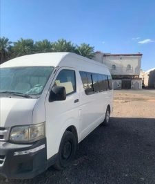 صورة اعلان : تأجير باصات تايوتا هايس سقف مرتفع بأسعار تنافسية