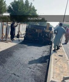 صورة اعلان : تأجير معدات أسفلت فرادة صغيرة رصاصة كفرات