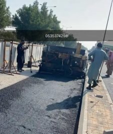 صورة اعلان : تأجير معدات أسفلت فرادة صغيرة رصاصة كفرات