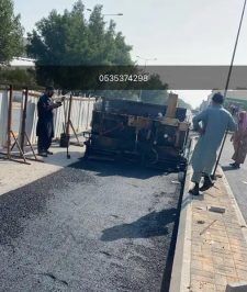 صورة اعلان : تأجير معدات أسفلت فرادة صغيرة رصاصة كفرات