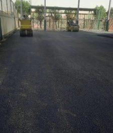 صورة اعلان : أعمال أسفلت شغول استرھ مستودعات شغول طريق مخط اعمار بير