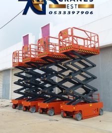 صورة اعلان : رافعات مقصيه رافعات عمال سيزرلفت للايجار في الرياض