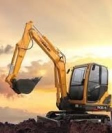 صورة اعلان : حفار صغير لتنفيذ جميع مشاريع الحفر