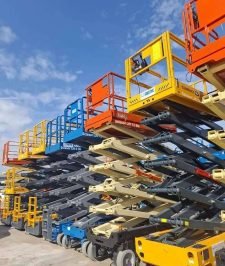 صورة اعلان : تاجير سيزرلفت 8م 10م  في جدة رافعات مقصية