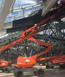 صورة اعلان : 1️⃣ ⭐ Boom Lift Rental Saudi Arabia Dammam Riyadh Jeddah – Manlift Equipment