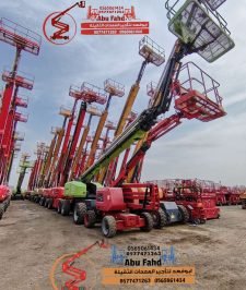صورة اعلان : مان لفت – forklift فوركلفت – scissors lift سیزر لفت – 2026 جدة