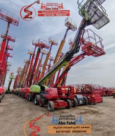 صورة اعلان : مان لفت – forklift فوركلفت – scissors lift سیزر لفت – 2026 جدة