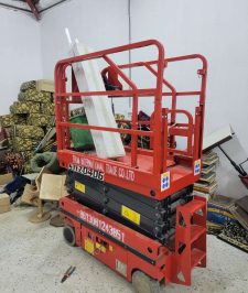 صورة اعلان : #سيزر لفت تاجير #رافعة مقصية ايجار#مان لفت تاجير سقالة عمال