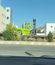 صورة اعلان : رافعة شوكية ١٠طن للايجار في المدينة المنورة
