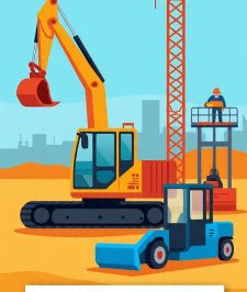 صورة اعلان : 🏗️ سيزر لفت 6م، 8م، 12م ومان لفت ورافعات شوكية وكرينات للإيجار 🏗️