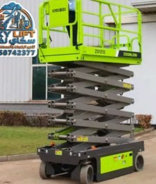 صورة اعلان : سيزر لفت للايجار || مان لفت للايجار || Scissor lifts for rent, Manlift for rent