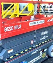 صورة اعلان : تأجير سيزر لفت كهرباء بجدة والدمام | Scissor Lift 8m-12m للمستودعات