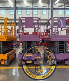 صورة اعلان : 12m electric scissor lift for rental