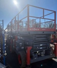 صورة اعلان : Scissor Lift Rental Dammam — 8m to 16m | Almqdad