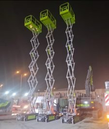 صورة اعلان : سيزر لفت كهرباء للإيجار جميع انواع المقاسات يومي اسبوعي شهري موديلات حديثة سيفتي عالي ١٠٠%