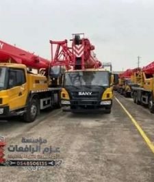 صورة اعلان : كرين موبايل للأيجار بالجبيل الصناعية ⧉ 50ط 100ط 300ط 500ط ⧉ فحص أرامكو وسابك 🏗️