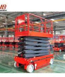 صورة اعلان : رافعة مقصية للايجار 14 متر ديزل داخل الدمام للمواقع الصناعية | Professional 14m Diesel Scissor Lift Rental