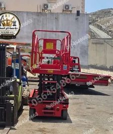 صورة اعلان : ايجار سيزر لفت بالخبر – الدمام – الظهران | 10 متر 14 متر 16 متر | Electric Scissor Lift Rental – كلمات مفتاحية