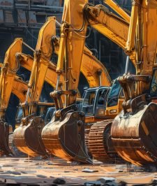 صورة اعلان : بوكلين للايجار فى جدة