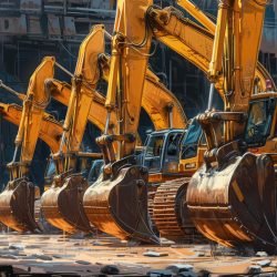 view-heavy-machinery-used-construction-industry