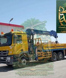 صورة اعلان : بوم تراك 10طن للإيجار في الخفجي وقرية العليا | ونش سلة | Boom Truck