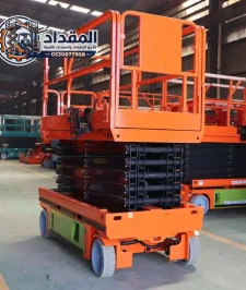صورة اعلان : ⚡ سيزر لفت للإيجار في الدمام 2026 | رافعات مقصية كهرباء وديزل | ارتفاعات متعددة
