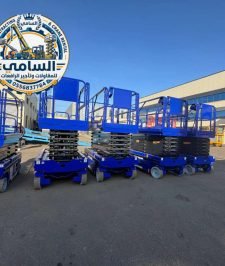صورة اعلان : سيزر لفت الدمام للإيجار | رافعات مقصية 8–16 م | للمستودعات والمصانع والورش
