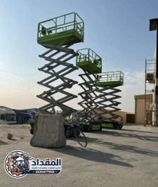 صورة اعلان : تأجير سيزر لفت الأحساء | رافعات مقصية كهربائية 8-18م | 0530677958
