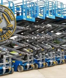 صورة اعلان : تأجير رافعات مقصية 8 – 16 متر في الدمام | سقالات كهربائية