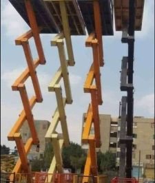 صورة اعلان : تأجير سيزر لفت 14 متر بجدة | موديلات حديثة وجاهزية تامة 2026 🏗️