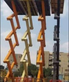 صورة اعلان : تأجير سيزر لفت 14 متر بجدة | موديلات حديثة وجاهزية تامة 2026 🏗️