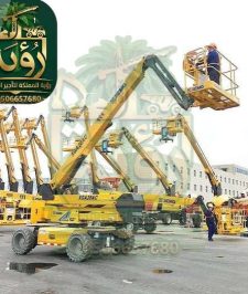 صورة اعلان : مان لفت 20م للإيجار في عفيف والحريق | منصة رفع الأشخاص | Man Lift / Boom Lift
